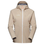Damenjacke Mammut Ultimate Comfort SO Hooded Jacket Women beige savannah