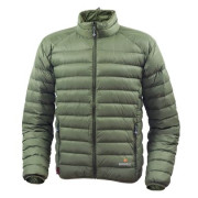 Herren-Daunenjacke Warmpeace Drake grün Olive
