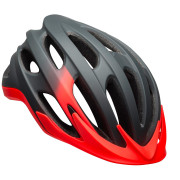 Fahrradhelm Bell Drifter Mat schwarz/rot GlosGray/Infrared