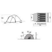Wanderzelt Easy Camp Setesdal 4