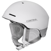 Damen Skihelm Etape Cortina weiß bílá mat