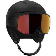Skihelm Salomon Osmo Sigma schwarz Black