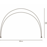Vordach Regatta 3M Family Gazebo