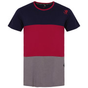 Herren-T-Shirt Rafiki Leonidio blau/rot MedievalBlue/Persian
