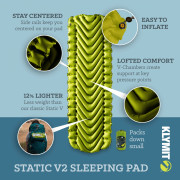 Aufblasbare Isomatte Klymit Static V2