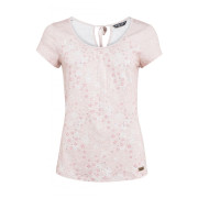 Damen-T-Shirt Chillaz Hide The Best Flower weiß/orange coral melange