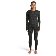 Damen-Funktionsunterhose Icebreaker Women M 260 Tech Vrtx H R Leg AlpGeo