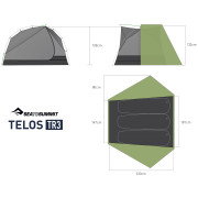 Ultraleichtes Zelt Sea to Summit Telos TR3