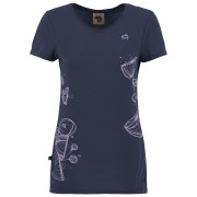 Damen-T-Shirt E9 Spring 2.2 dunkelblau Oceanblue