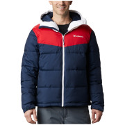 Herrenjacke Columbia Iceline Ridge Jacket dunkelblau CollegiateNavyMountainRedWhite