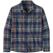 Herrenhemd Patagonia M's Fjord Flannel Shirt blau Adventurer: New Navy