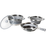 Geschirrset Brunner Volcano Pasta al Volo grau