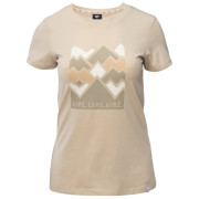 Damen-T-Shirt Hi-Tec Lady Aldys beige PEYOTE