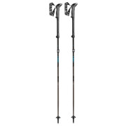 Trekkingstöcke Leki Makalu FX TA schwarz petrol-black-silvergray