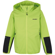 Kinder-Softshell-Jacke Husky Sonny K 2022 grün brightness