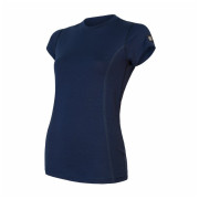 Damen-Funktionsshirt Sensor Merino Active Deep Blue blau Deep Blue