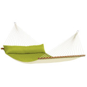 Hängematte mit Stangen La Siesta Alabama Kingsize grün avocado