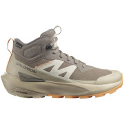 Damen Trekkingschuhe Salomon Elixir Activ Mid Gore-Tex braun Falcon