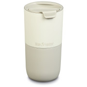 Thermotasse Klean Kanteen Rise 16oz Tumbler (w/ Flip Lid) grau/weiß Tofu