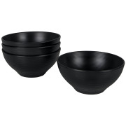Schüssel-Set Bo-Camp Orville - 4ks schwarz Black