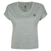 Damen-T-Shirt Dare 2b Refining Tee grau LilypdGrnMrl (KDR)