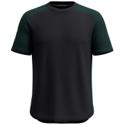 Herren-T-Shirt Smartwool M Active Mesh Short Sleeve schwarz/grün evergreen/black