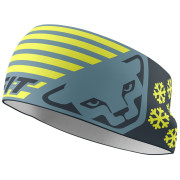 Stirnband Dynafit Graphic Performance Headband blau/gelb 3161 - smoke blue/0720 FLAG