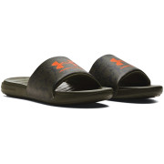 Herrenpantoffeln Under Armour M Ansa Graphic grün Marine OD Green / Marine OD Green / Orange Blast
