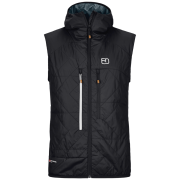 Herrenweste Ortovox Swisswool Piz Boe Vest M schwarz Black Raven