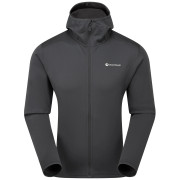 Herren Funktions-Sweatshirt Montane Fury Lite Hoodie grau MIDNIGHT GREY
