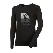 Herren-Funktionsshirt Progress Vandal Boulder schwarz