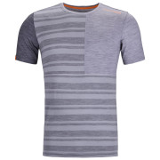 Herren-Funktionsshirt Ortovox 185 Rock'N'Wool Short Sleeve M grau grey blend