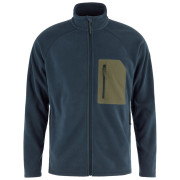Herren-Sweatshirt Fjällräven Kaipak Fleece M blau Dark Navy-Laurel Green