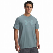Herren-T-Shirt Under Armour Sportstyle Logo Update SS blau JasperBlue/Serpentine