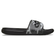 Herrenpantoffeln Crocs Crocs All Day Camouflage Slide schwarz/grau Black/Grey