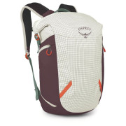 Rucksack Osprey Transporter Zinch weiß/rot mystery white/moody burgundy