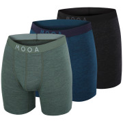 Herren-Boxershorts MOOA MerinoSilk 6in 3-pack