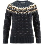 Damenpullover Fjällräven Övik Knit Sweater W dunkelblau Dark Navy
