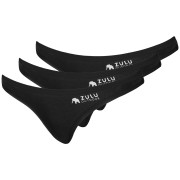 Damen-Brazilian-Slip Zulu Bambus 210 Comfort 3-pack schwarz black/black