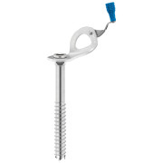 Eisschraube Petzl Laser Speed 17 cm silber/blau