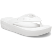 Damen Flip-Flops Crocs Classic Platform Flip W weiß White