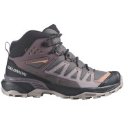 Damenschuhe Salomon X Ultra 360 Mid Gore-Tex schwarz/rot Plum Kitten / Phantom / Cork