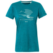 Damen-T-Shirt Regatta W Fingal IX blau Turquoise
