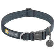 Hundehalsband Ruffwear Hi & Light™ Collar schwarz Basalt Gray