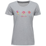 Damen-Funktionsshirt Alpine Pro Sassa hellgrau HIGH RISE