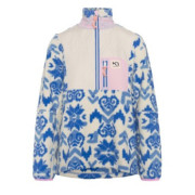Damen-Sweatshirt Kari Traa Rothe Hz weiß/blau SEA