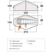 Wanderzelt Vango Apex Compact 100