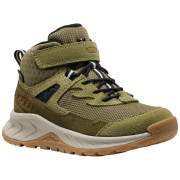 Kinderschuhe Keen Hightrail Mid Wp Children Dark Olive grün dark olive/martini olive
