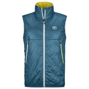 Herrenweste Ortovox Swisswool Piz Vial Vest M blau petrol blue