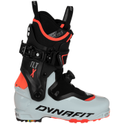 Skialp-Schuhe Dynafit TLT X PU W grau/schwarz Puritan Gray/Fluo Coral
